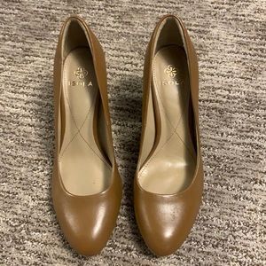 Cognac colored heels